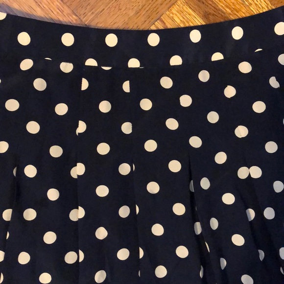EUC J. Crew Polka dot mini skirt - Picture 2 of 4